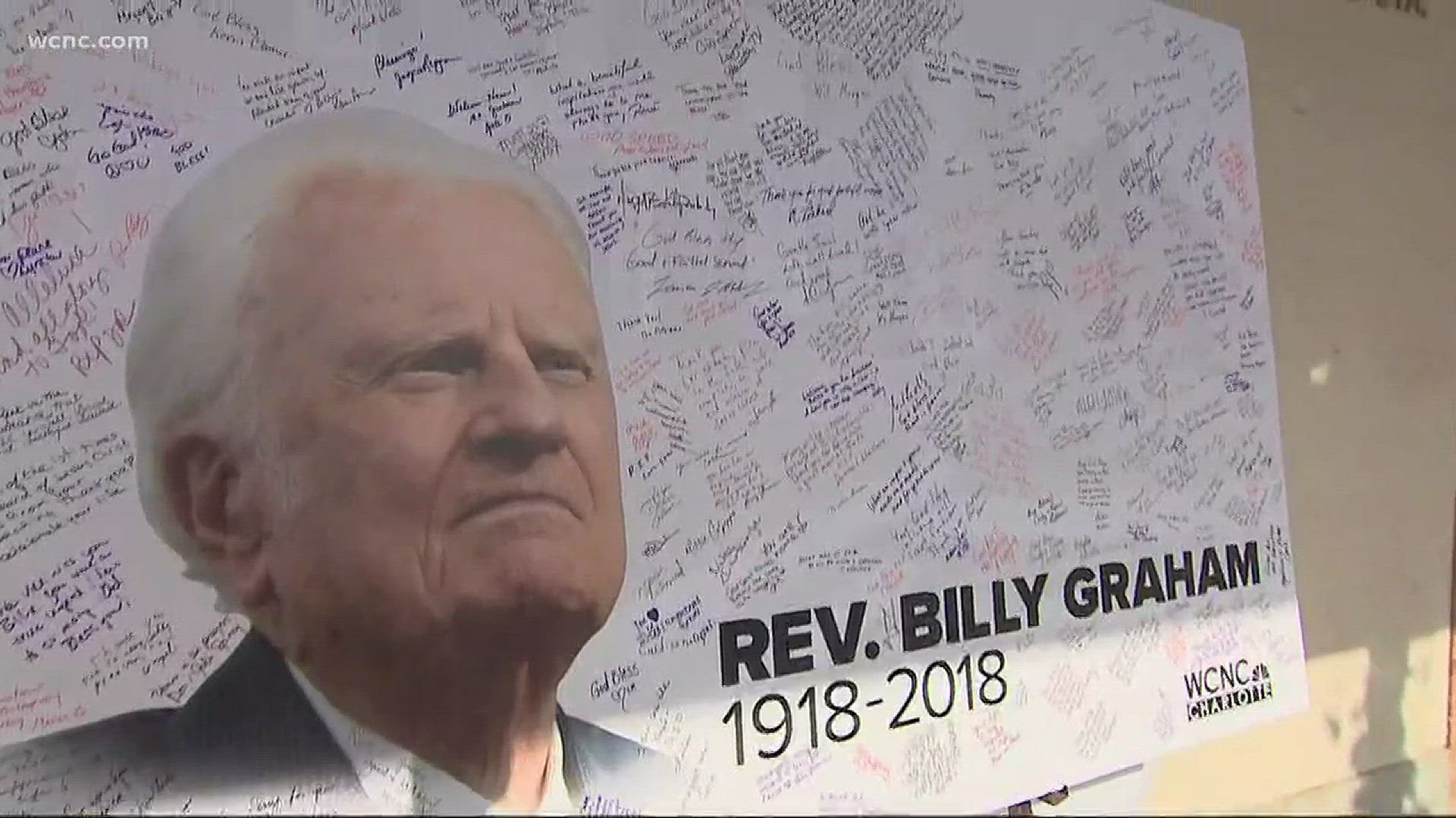 Viewers share condolences for Rev. Billy Graham