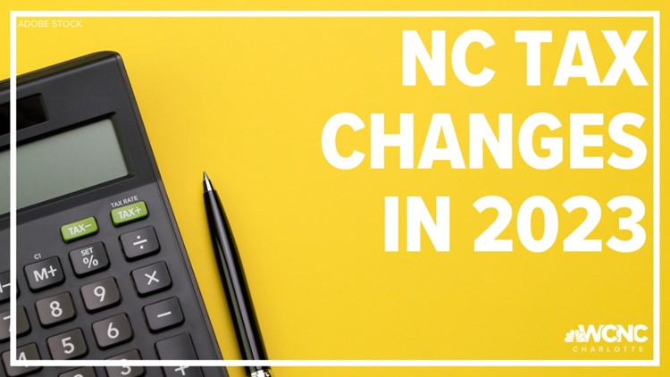 NC tax changes coming in the new year