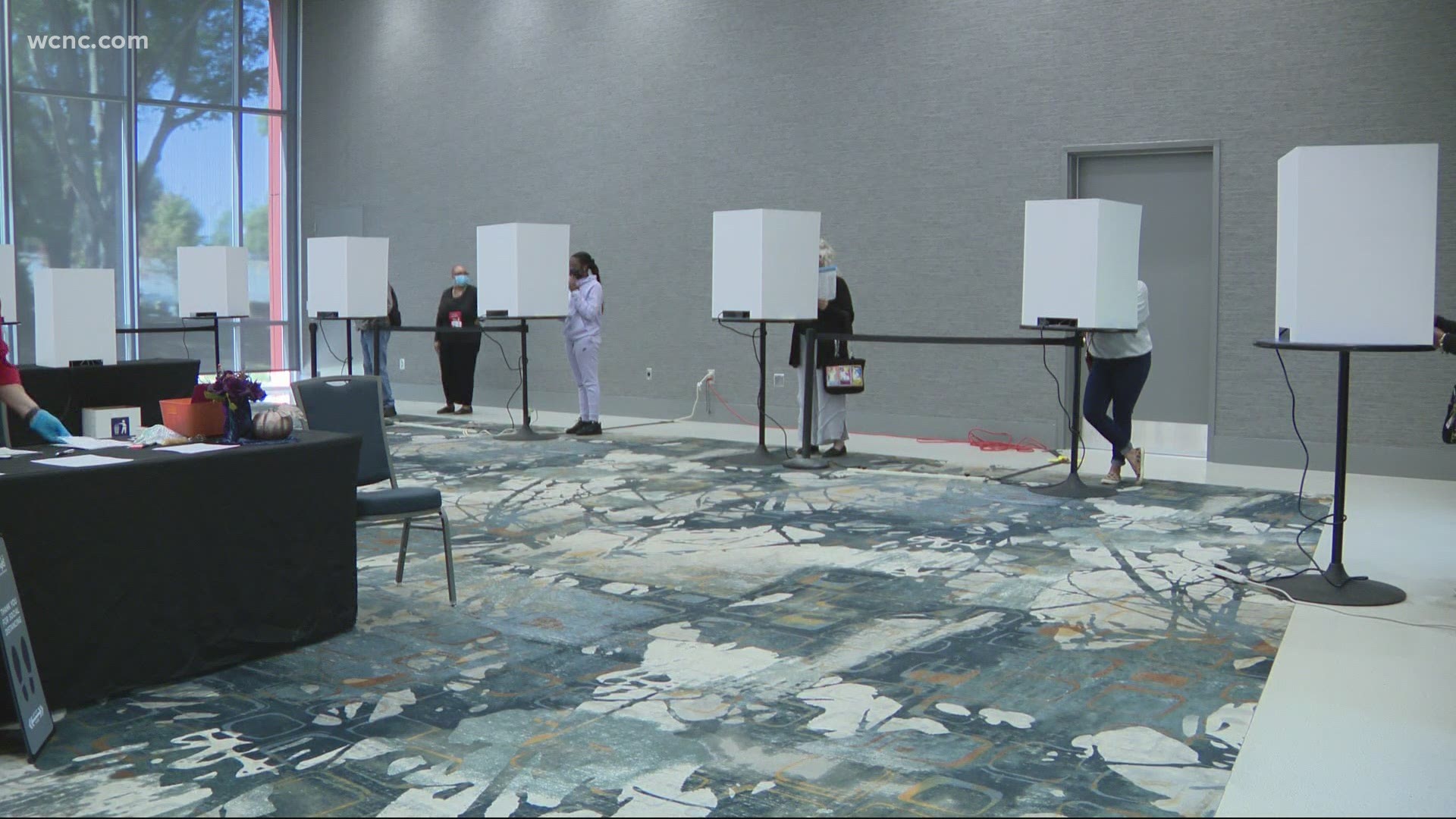 Inside of a polling place, voters can expect two people from each party simply observing what's going on.