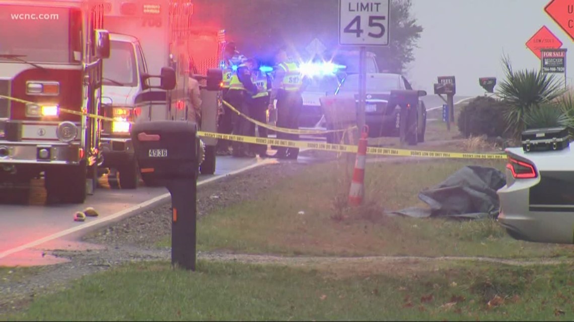 Pedestrian killed in Catawba County crash