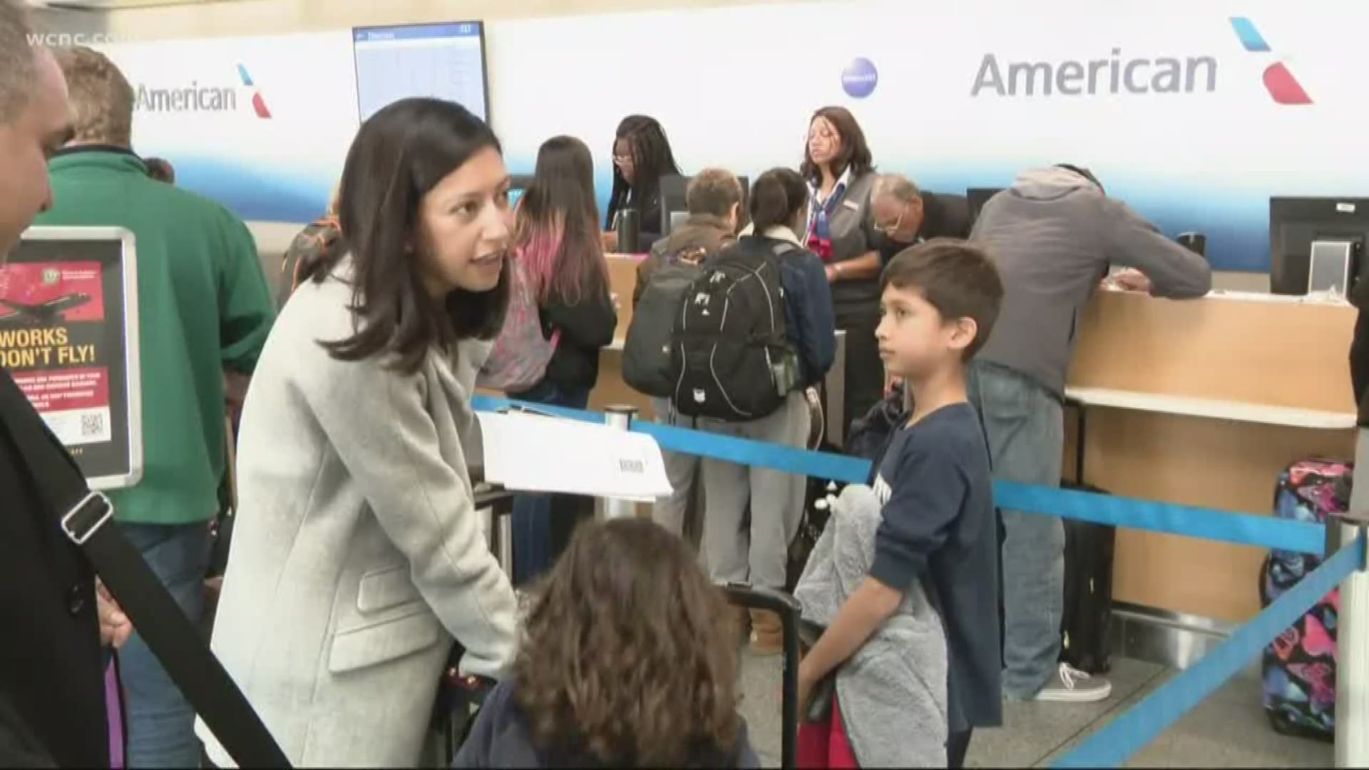 Travel experts say a record number of people could be traveling to visit their family this Thanksgiving.