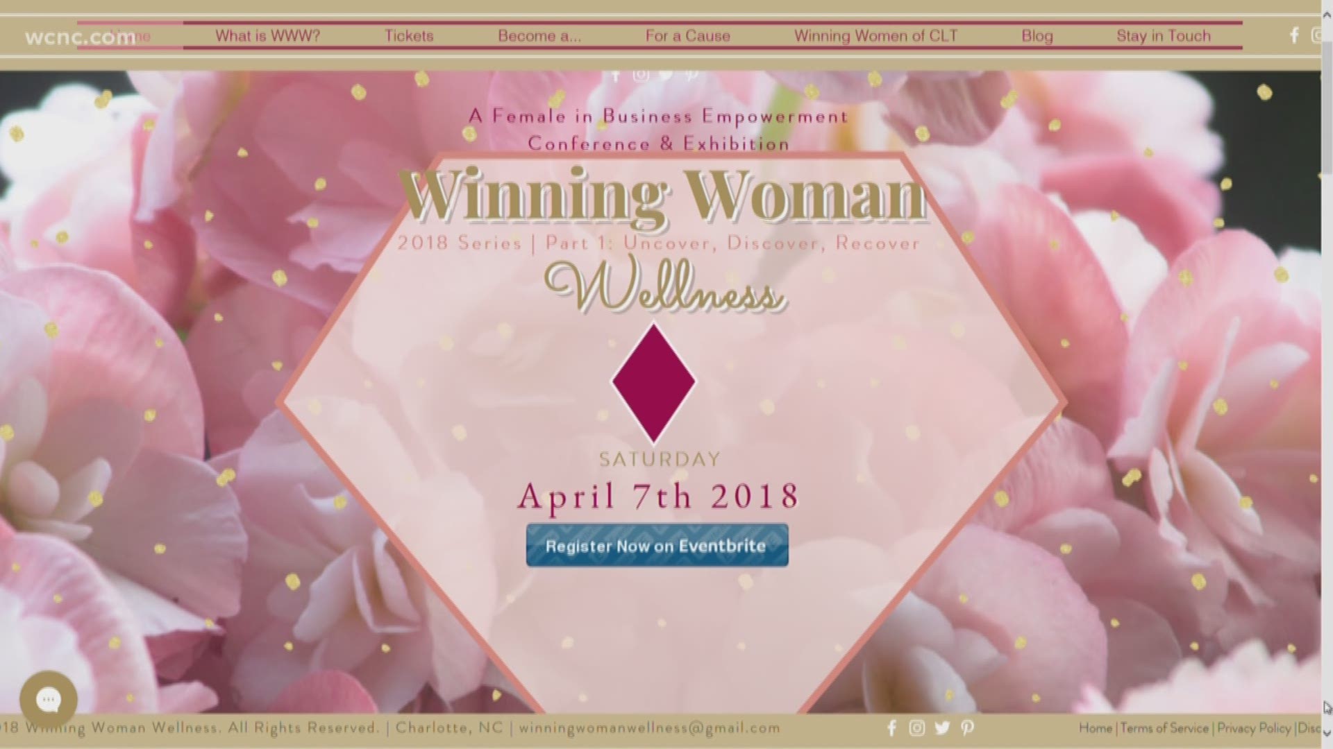 The conference, designed to help women uncover, discover and recover their passion will be in held Charlotte April 7