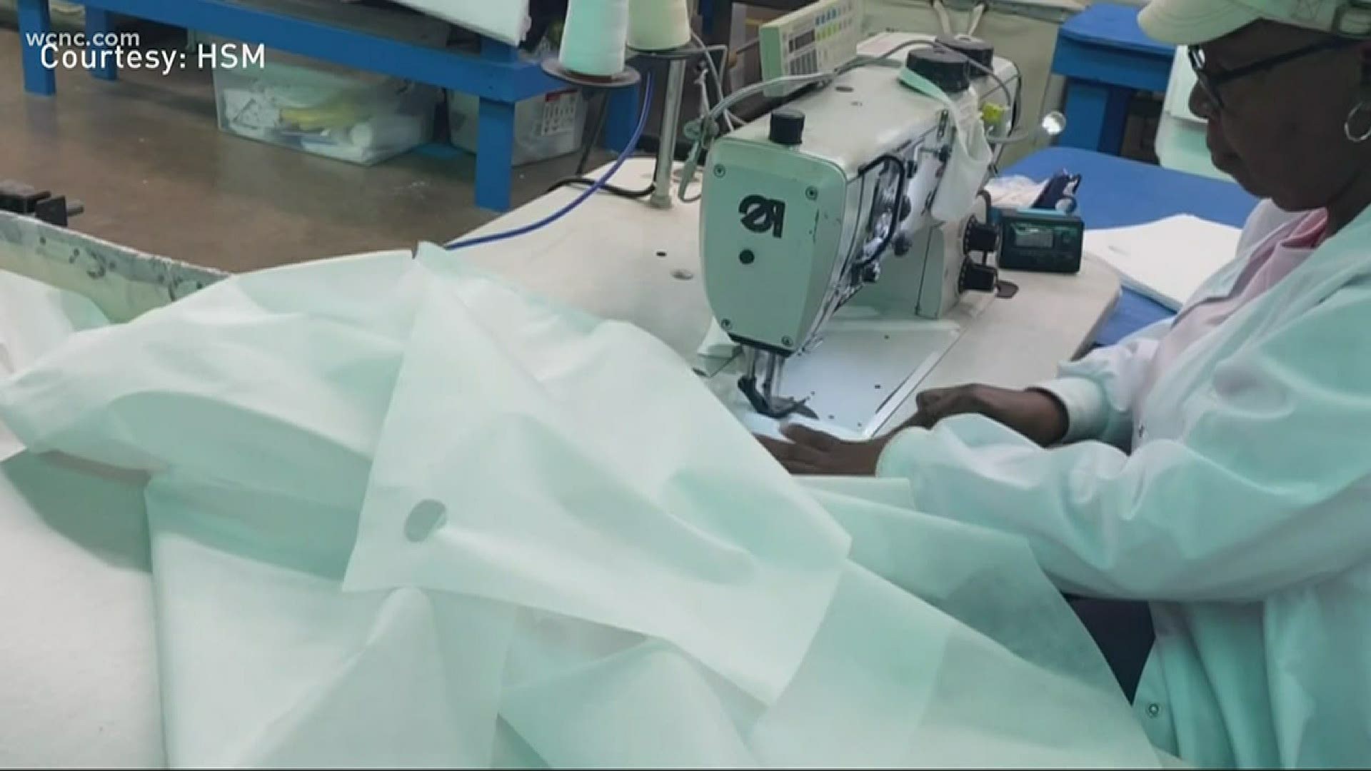 HSM Solutions is shipping out masks, gowns and medical mattresses to alleviate a nationwide shortage.