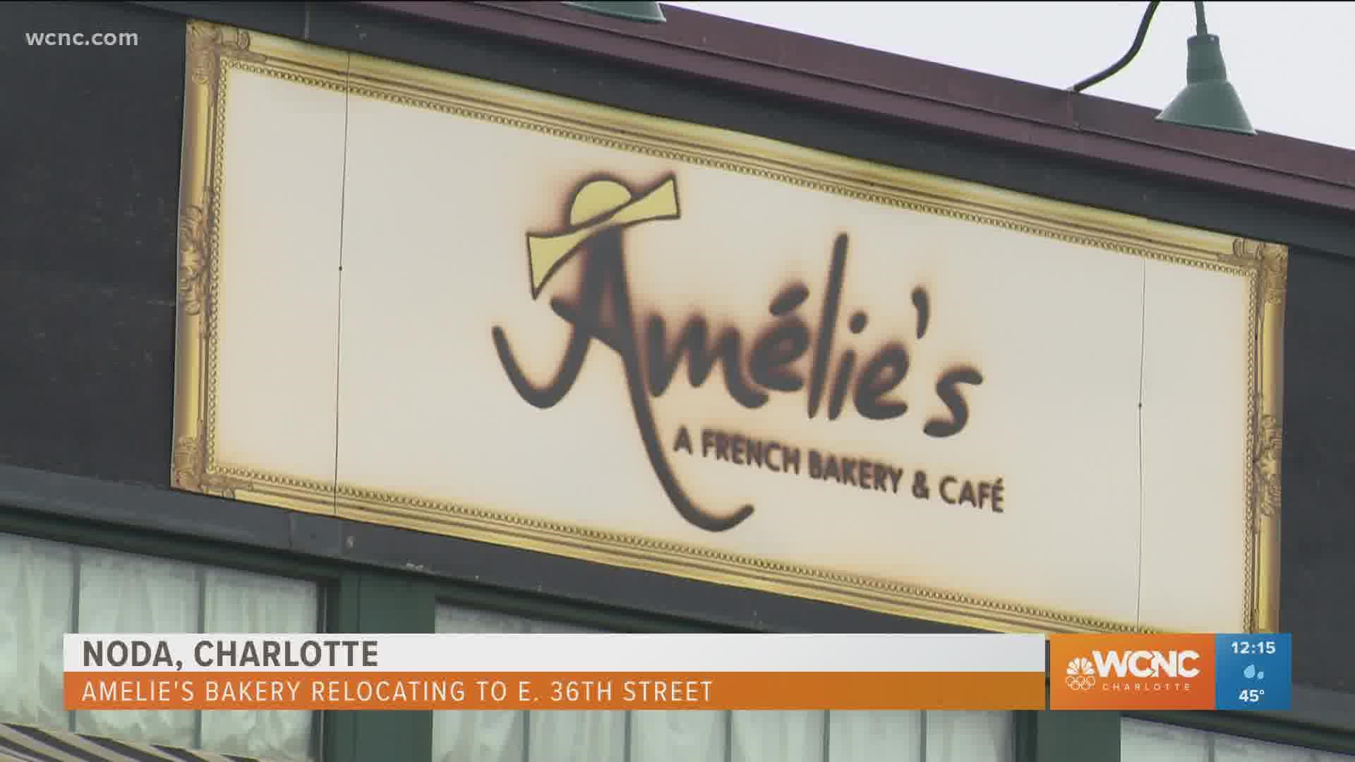 Amélie’s, the locally famous French bakery and café, announced Thursday its official lease signing at 136 East 36th Street and the relocation of its flagship.