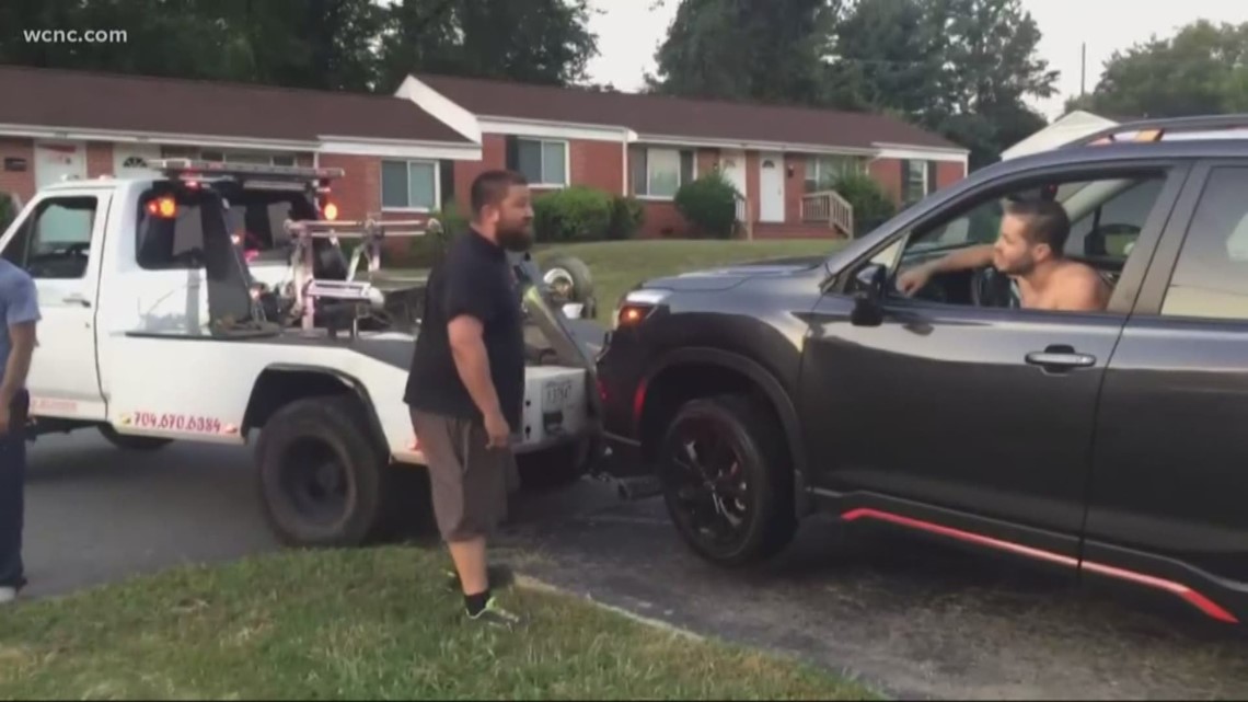 Tow truck driver accused of trying to illegally tow vehicle | wcnc.com