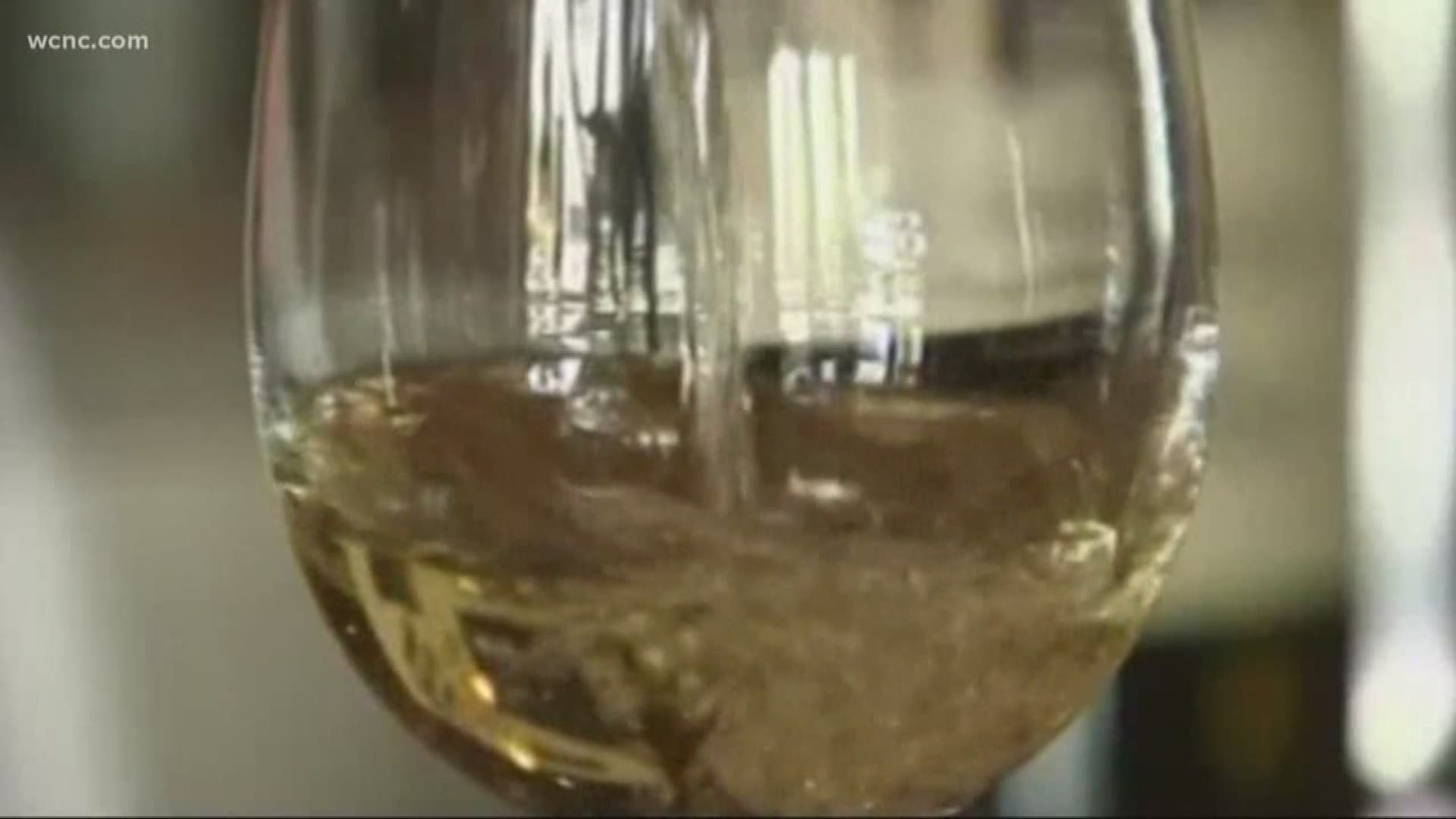 There are many schools of thought on the cost of wine, so NBC Charlotte's Bill McGinty did a wine tasting with some moderately pricey bottles and some under $10 bottles.