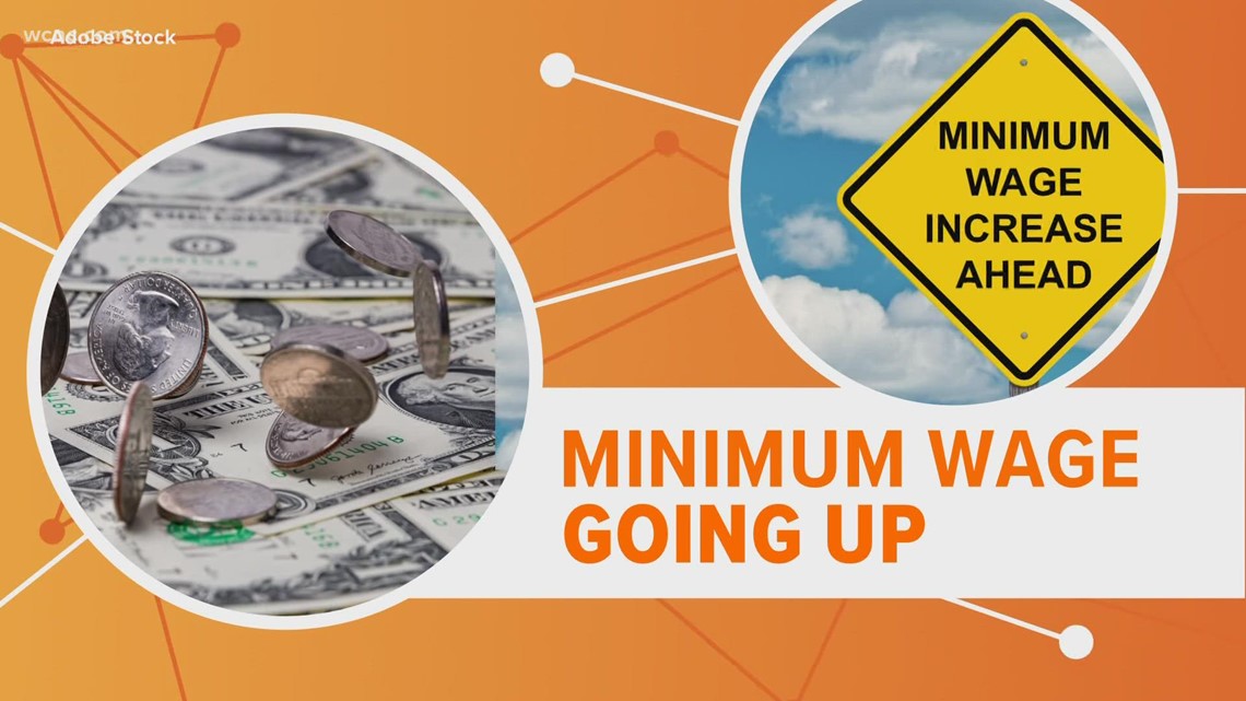Minimum wage going up for half the US