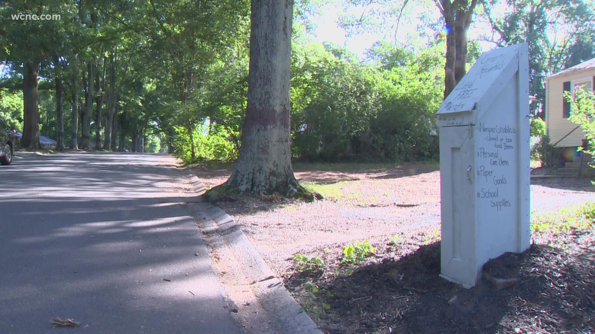 A Myers Park High School Senior is making a difference in the community by adding additional food pantries in her neighborhood where there's a lack of healthy food.