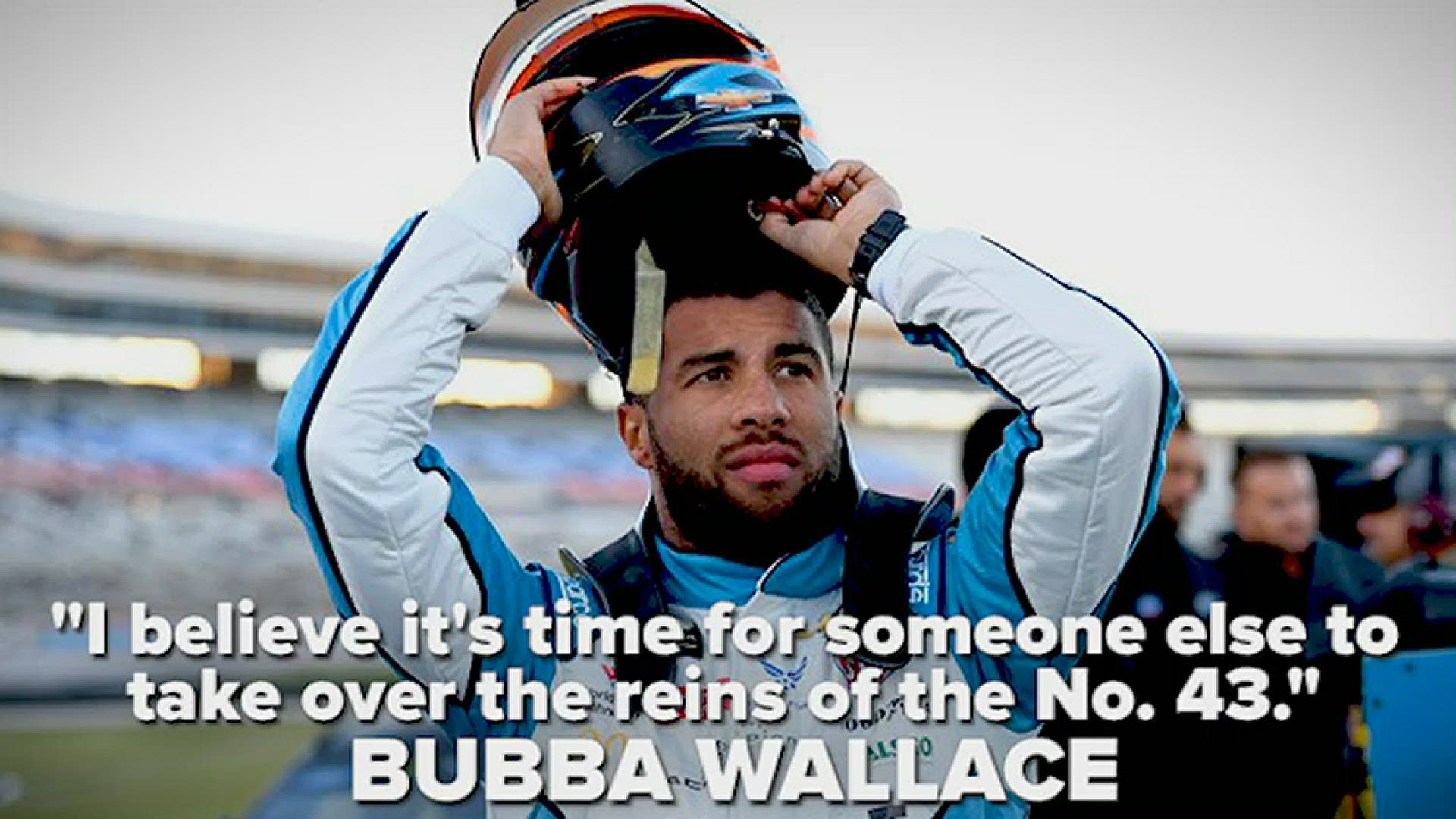 Bubba Wallace will stop racing Richard Petty Motorsports' No. 43 car at the end of the 2020 season.