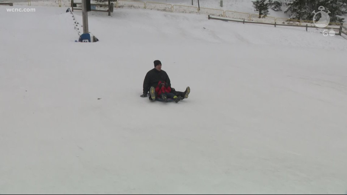 Free sledding fun in North Carolina mountains every day