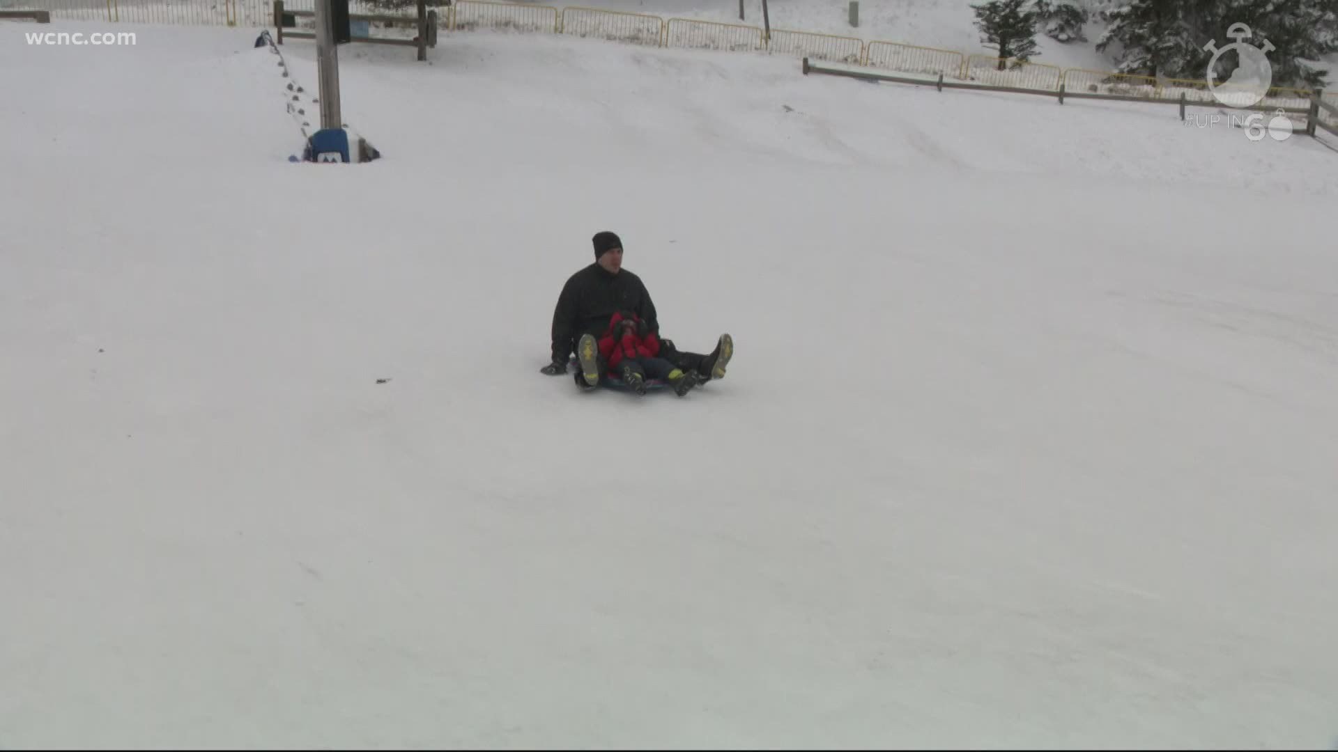 Sledding at Beech Mountain is a free day of fun 7 days a week