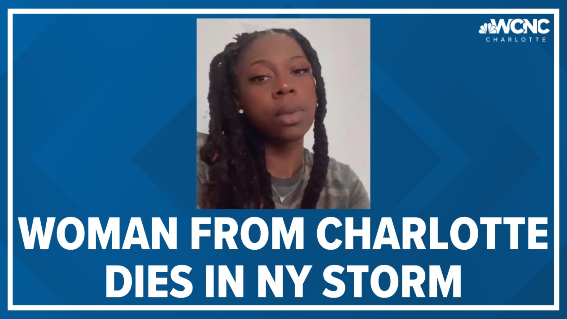 Twenty-eight people died from the weekend blizzard in western New York, including a young woman who grew up in Charlotte.