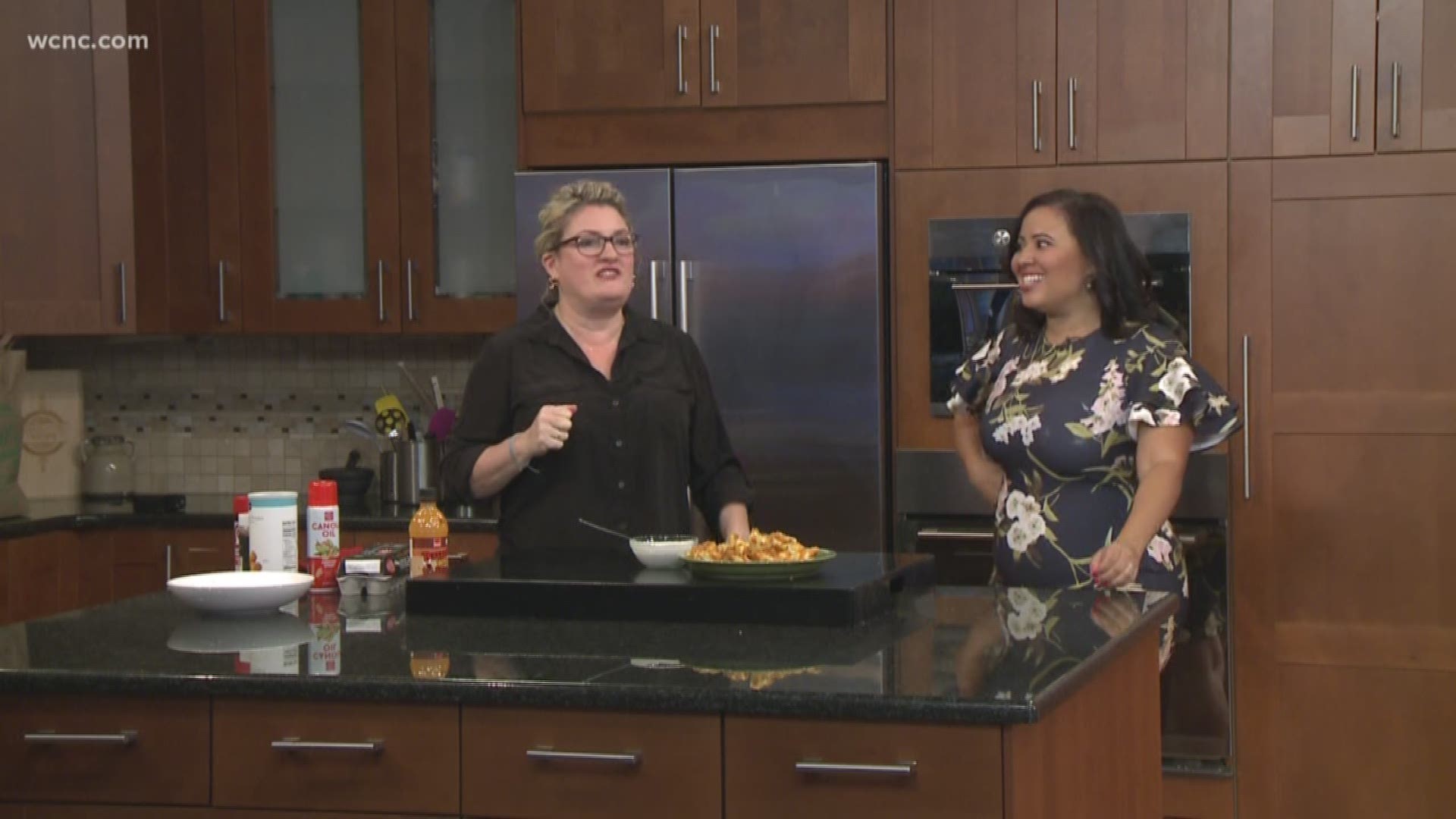 Chef Jenny brought the heat to WCNC with some Buffalo Cauliflower bites.