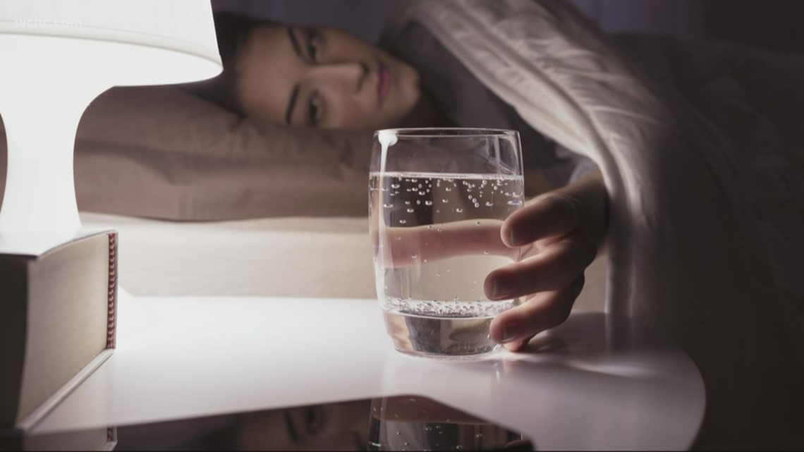 Should I drink water before bed?
