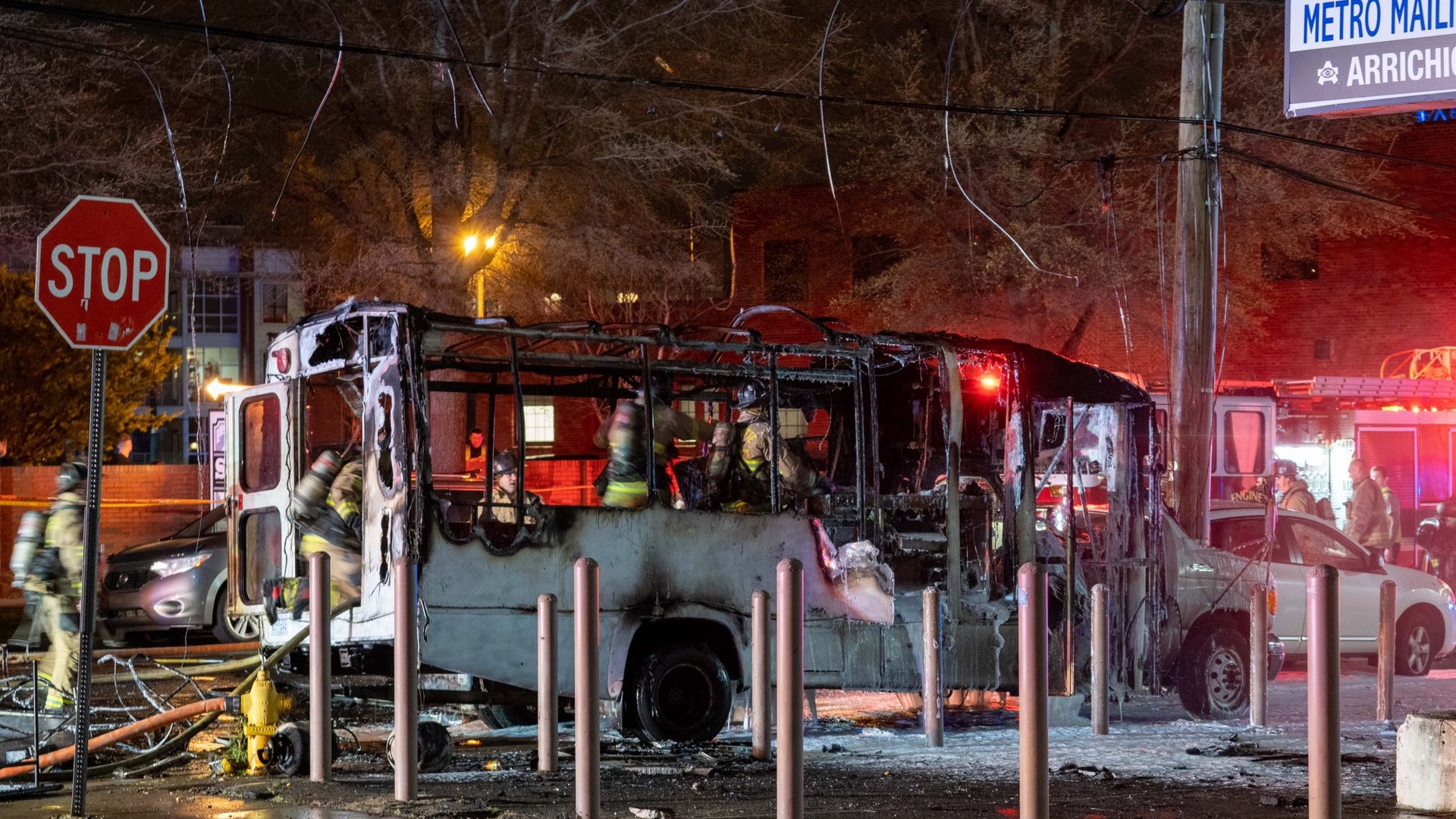 South End food truck fire explosion