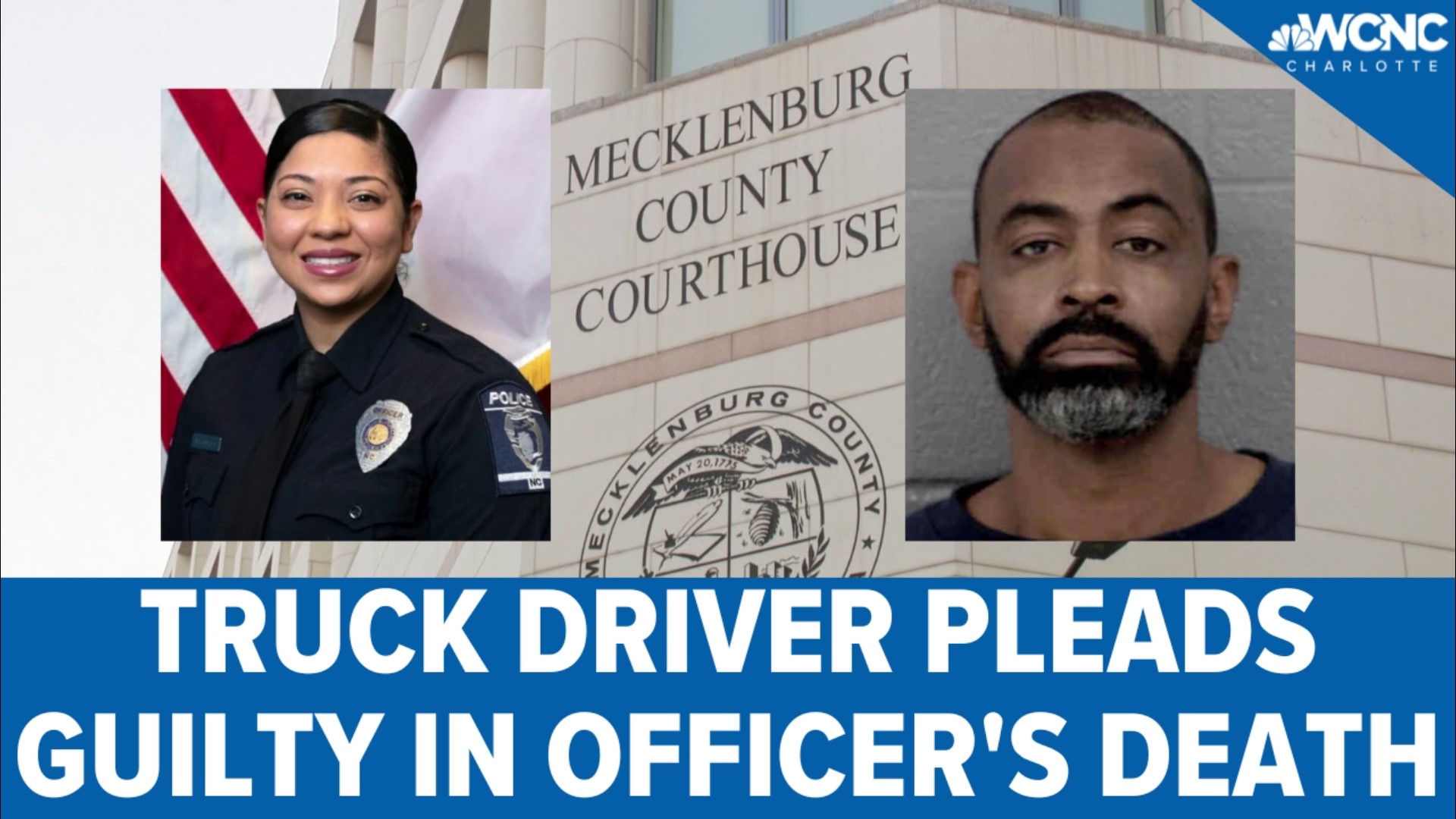 Daniel Morgan, the truck driver charged in the death of Charlotte-Mecklenburg police officer Mia Goodwin, pleaded guilty to all charges Thursday.