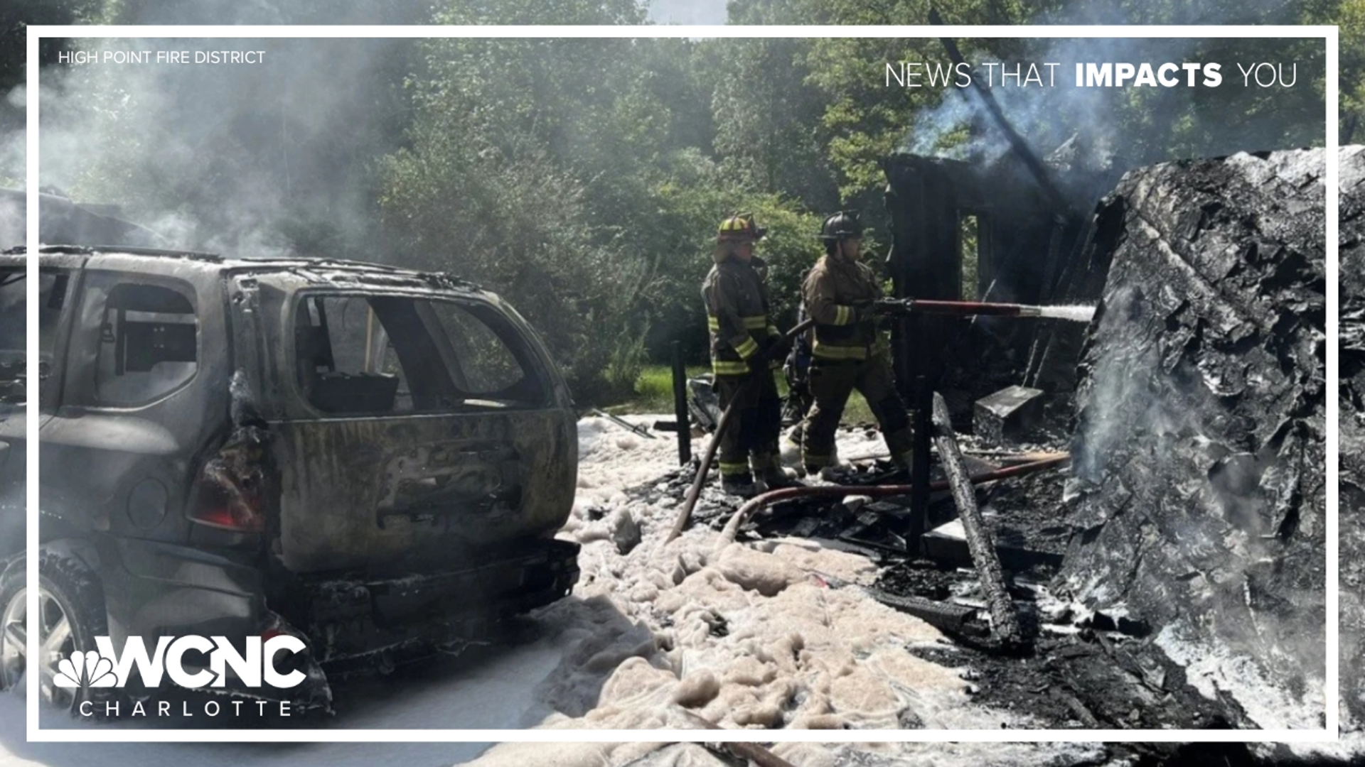 The fire's intensity created dangerous conditions as oxygen tanks stored inside the home began exploding, sending debris across the highway. 