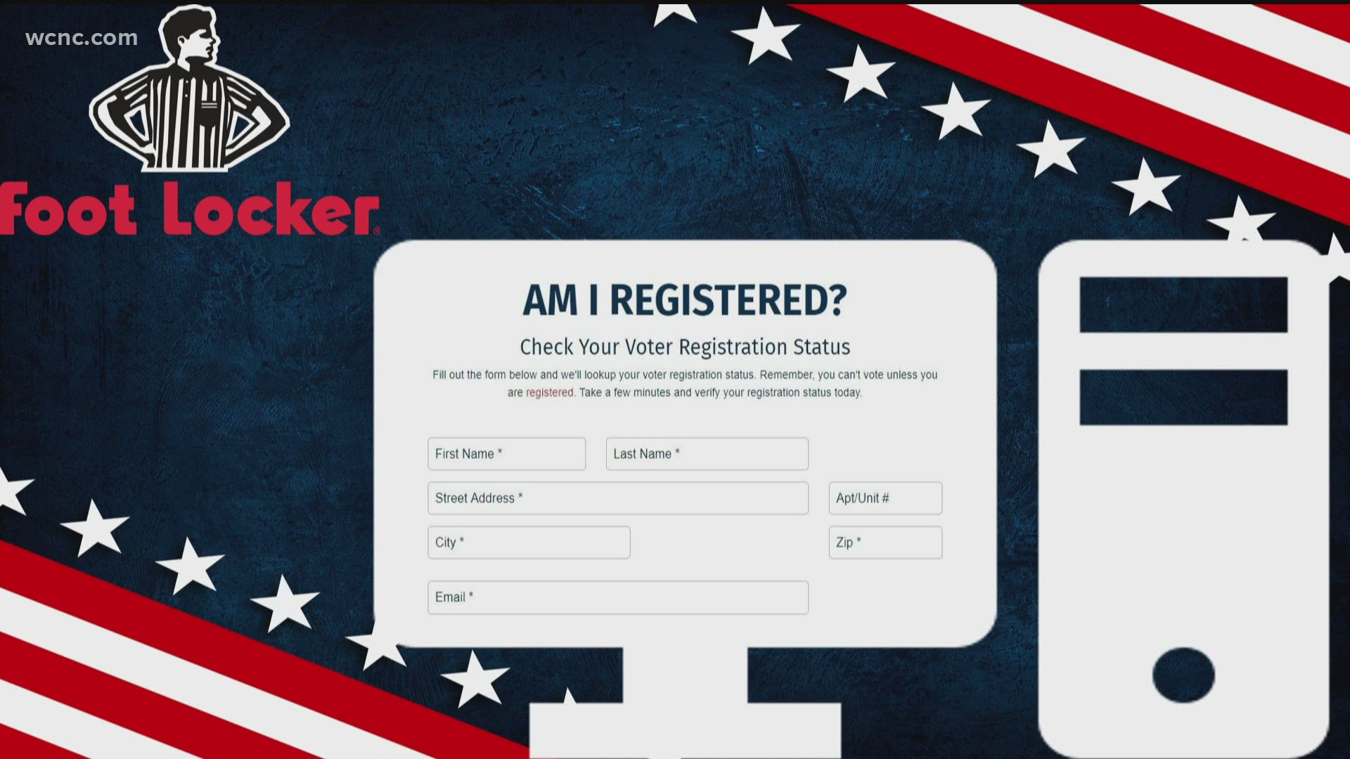 Today is National Voter Registration Day. The idea is to make sure people are registered to vote in their district.