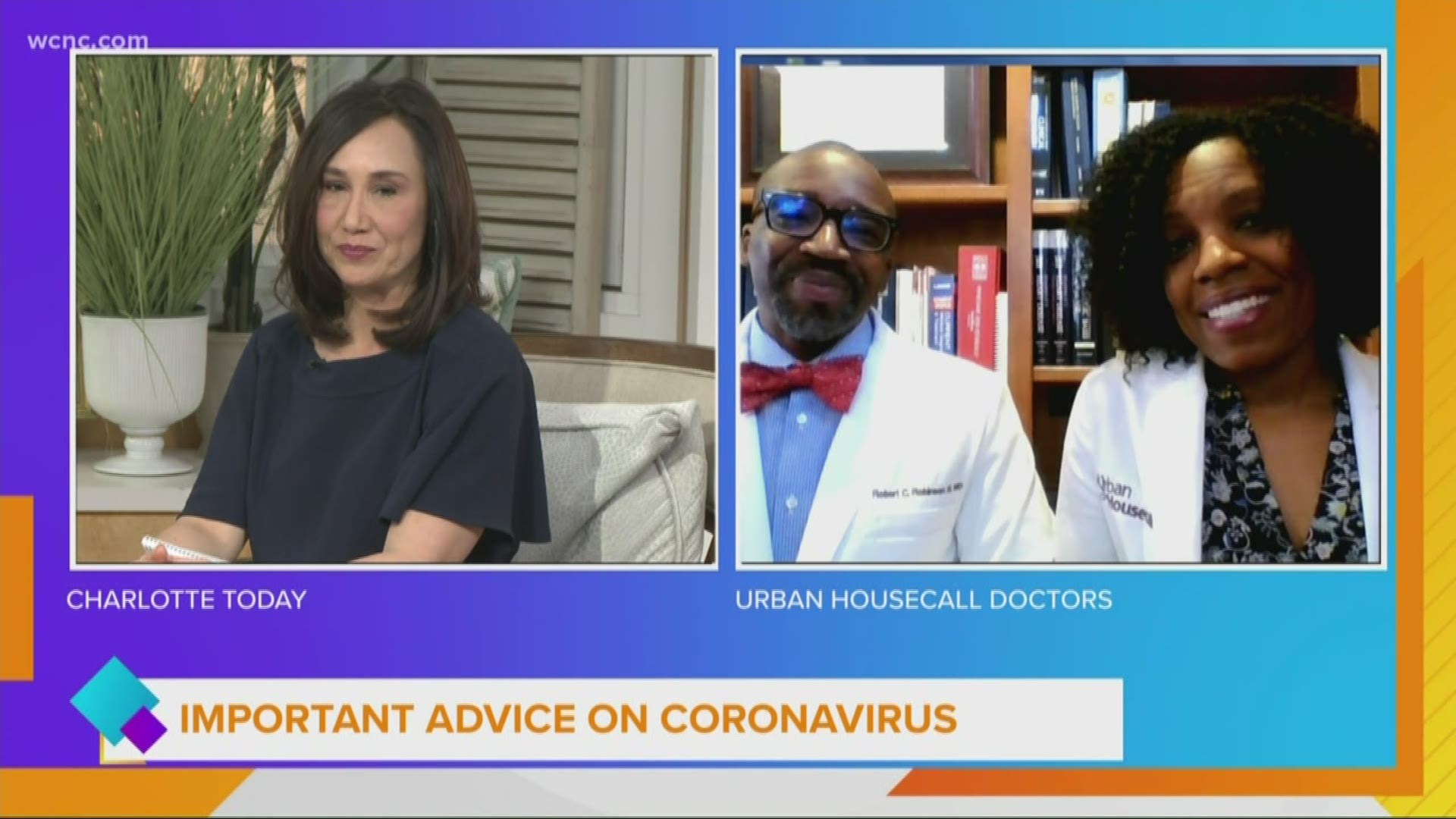 The Urban Housecall Doctors discuss how the coronavirus is affecting Charlotte communities.