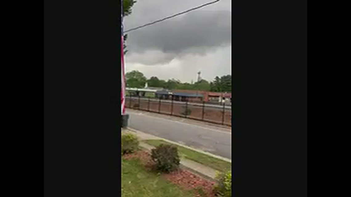 PHOTOS A look outside as tornado warnings crossed the Charlotte area