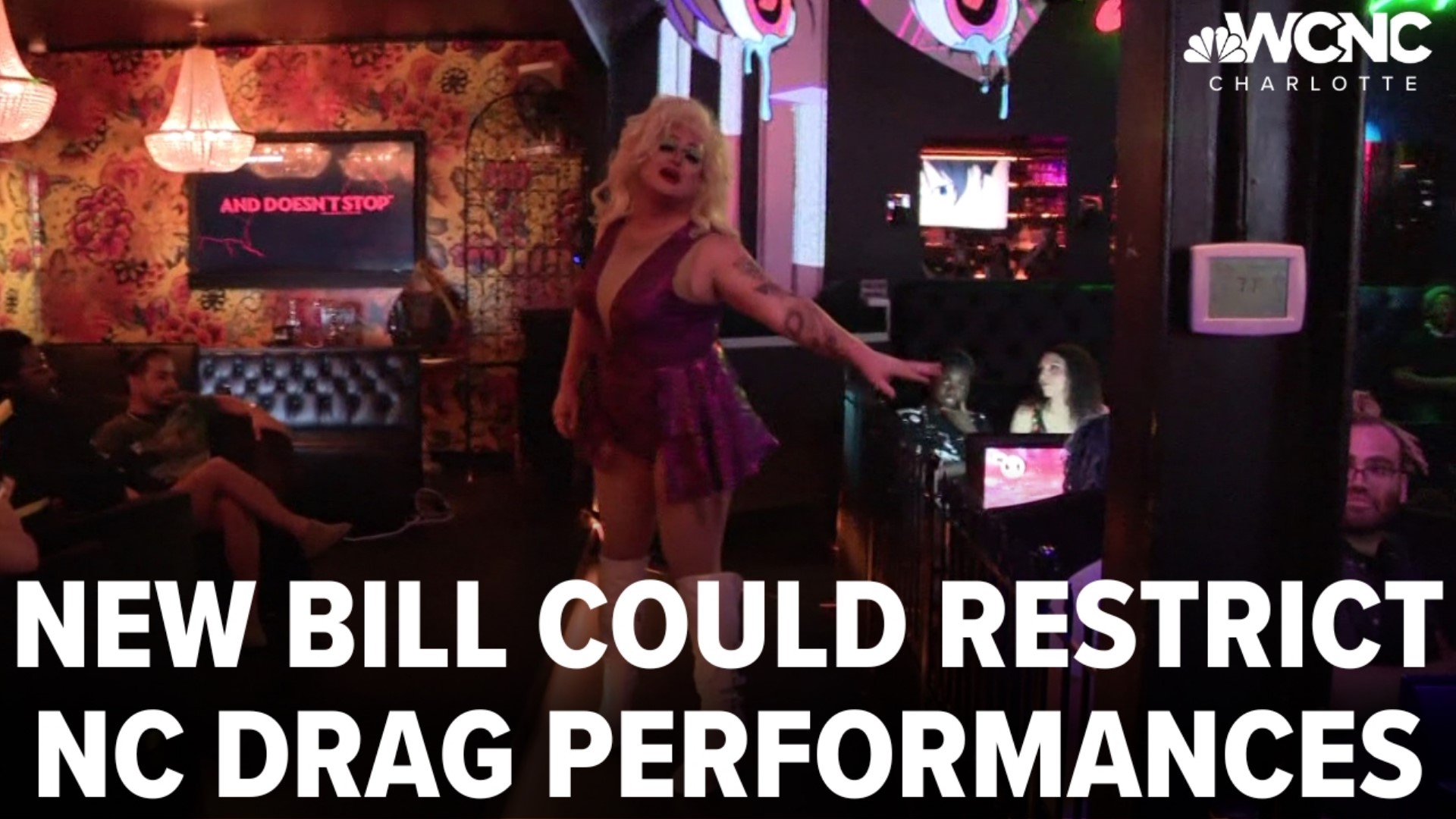 A newly proposed North Carolina bill would make it illegal to perform a drag show in public or where a minor could see it.