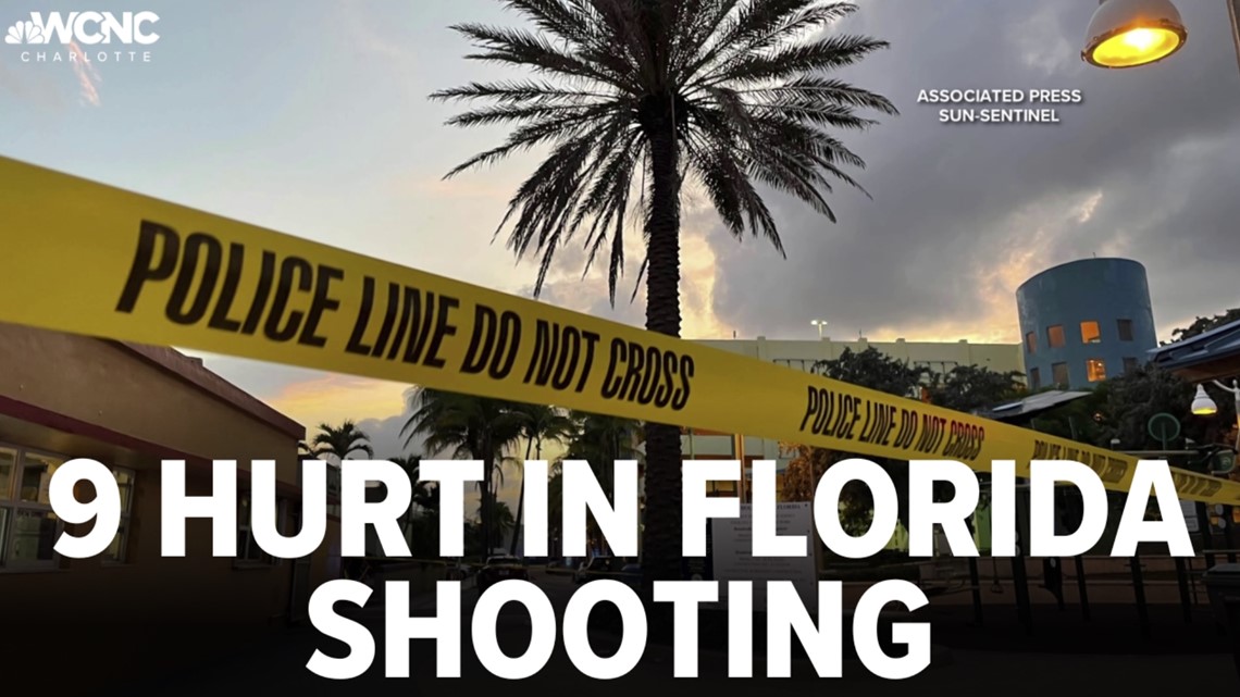 9 hurt in Florida shooting
