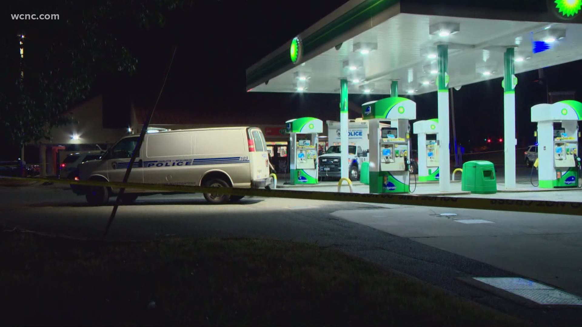 Police say one person has died after a shooting at an east Charlotte gas station.