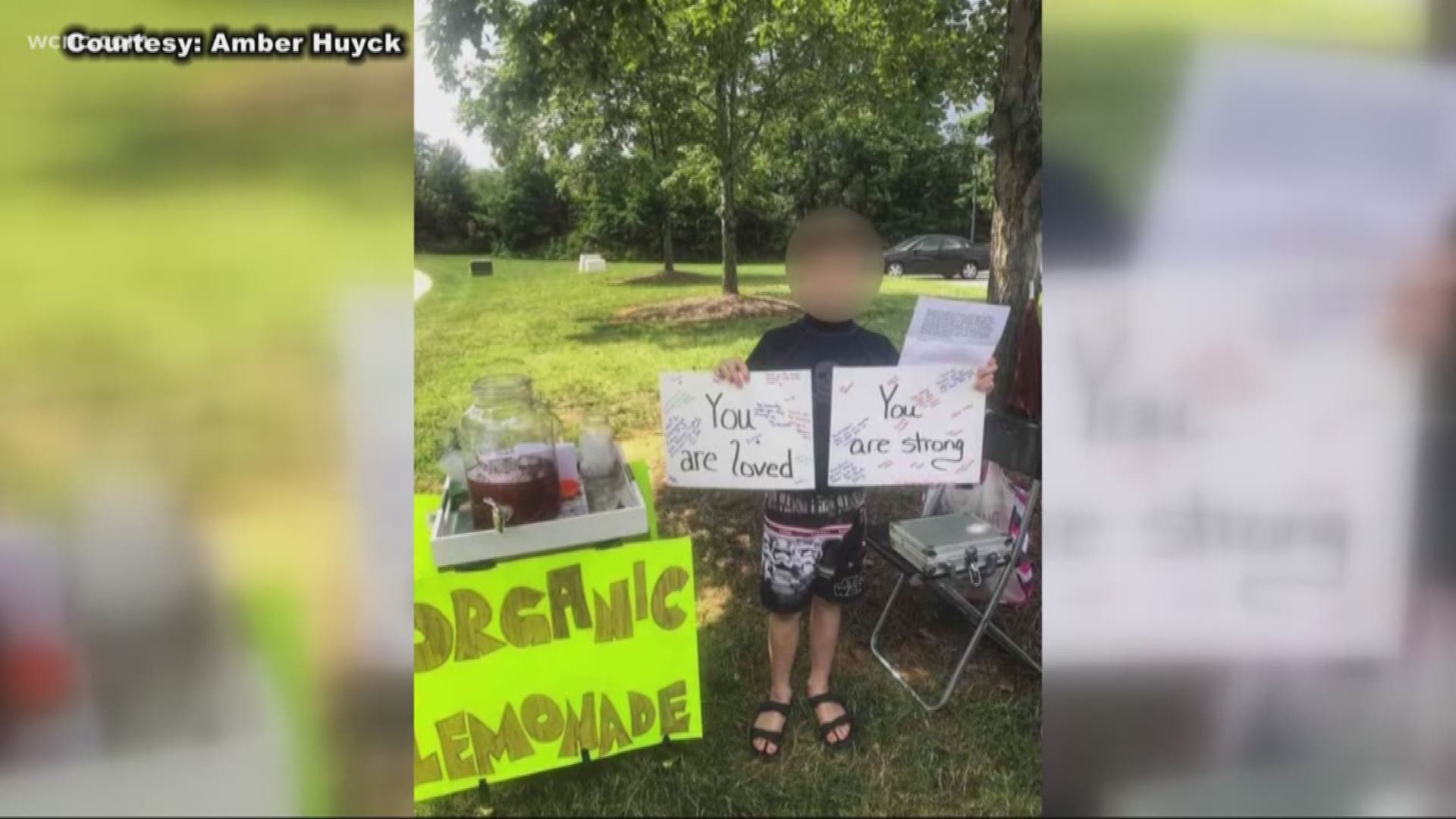 Search underway for teen who robbed boy's lemonade stand