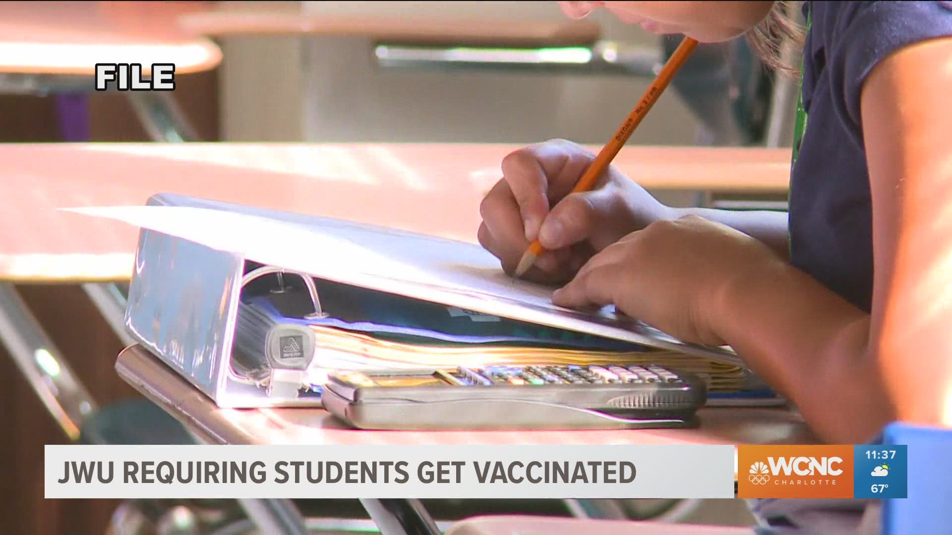 Johnson & Wales requires students to be fully vaccinated
