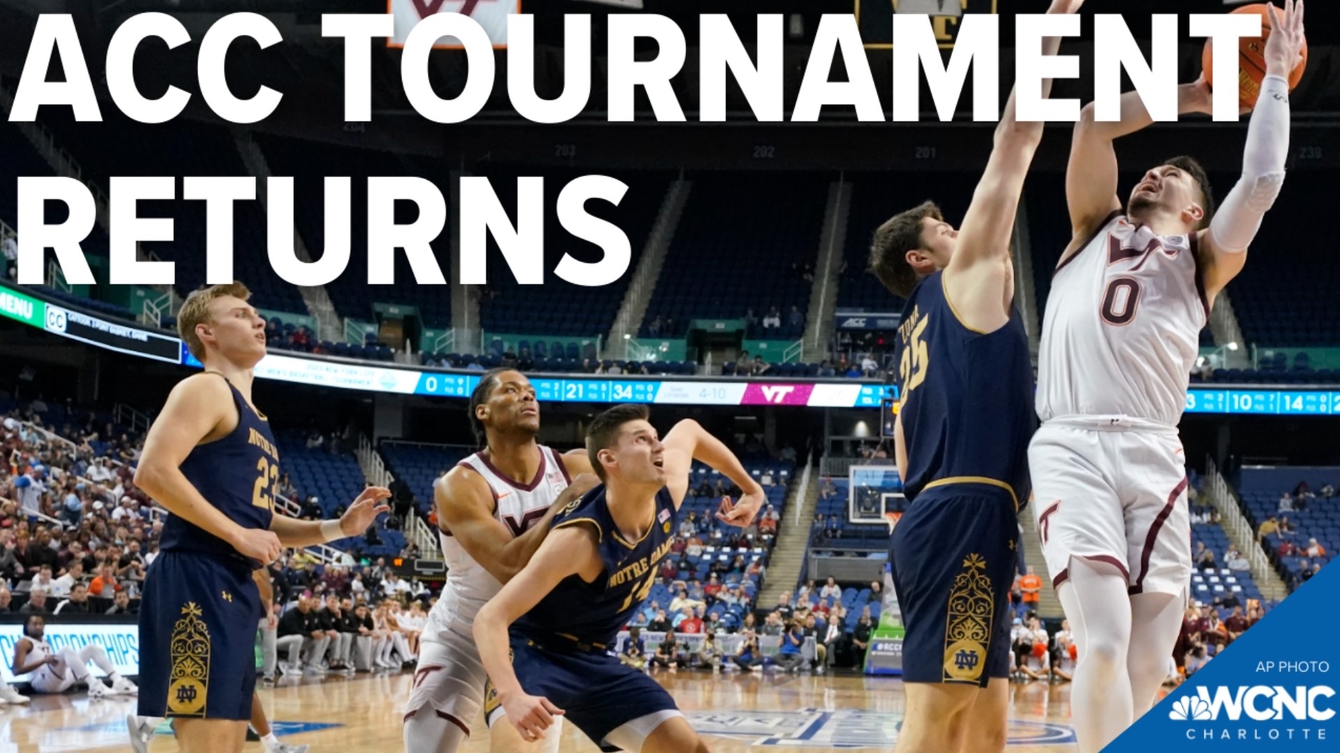 ACC Tournament returns to Greensboro, NC