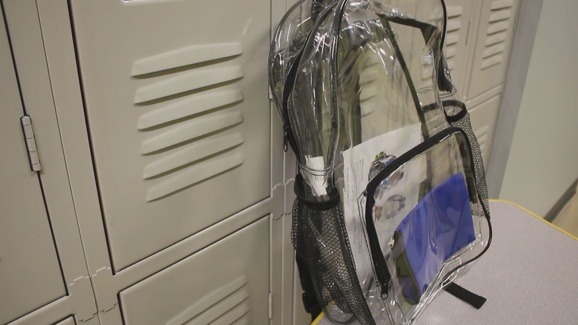 CMS to deliver clear backpacks to some students Tuesday