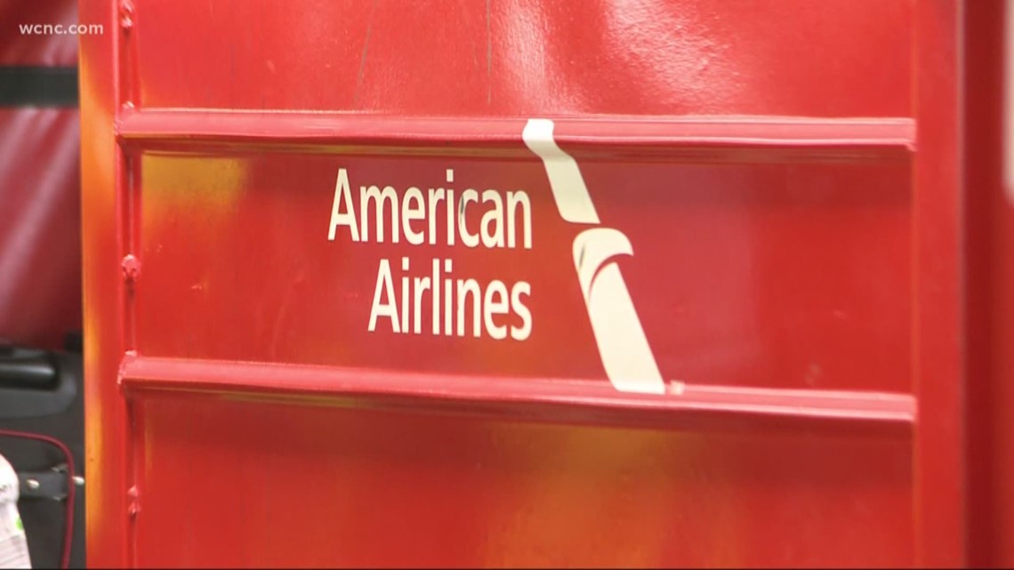 New American Airlines baggage facility at Charlotte Douglas