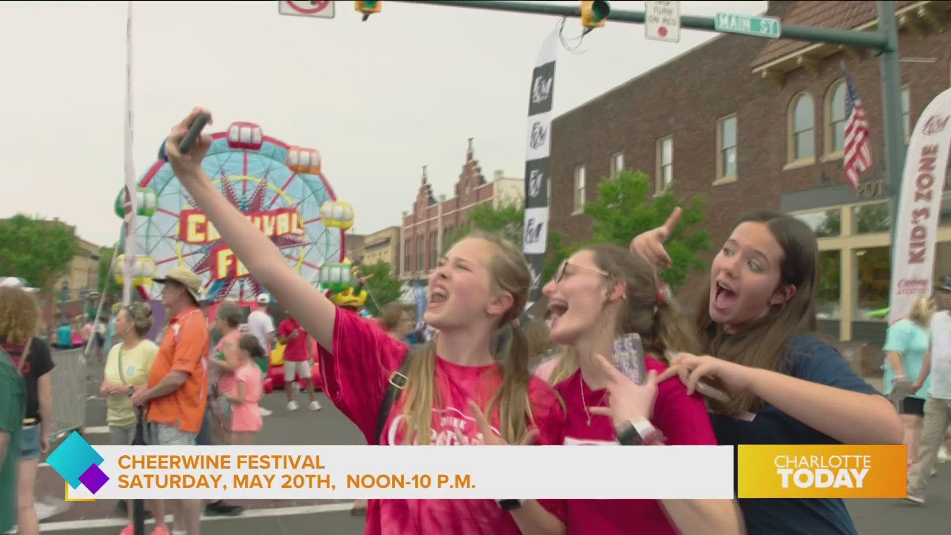 Enjoy and have fun at the Cheerwine Festival