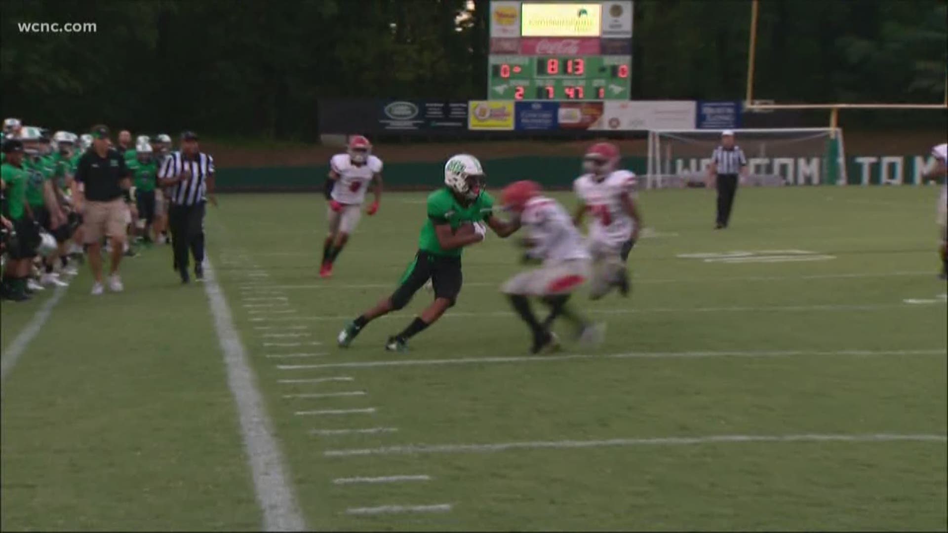 Myers Park rolls through South Meck 56-6.