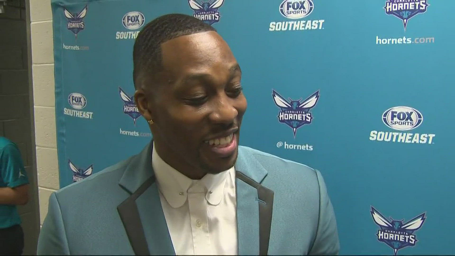 Dwight Howard chats with NBC Charlotte