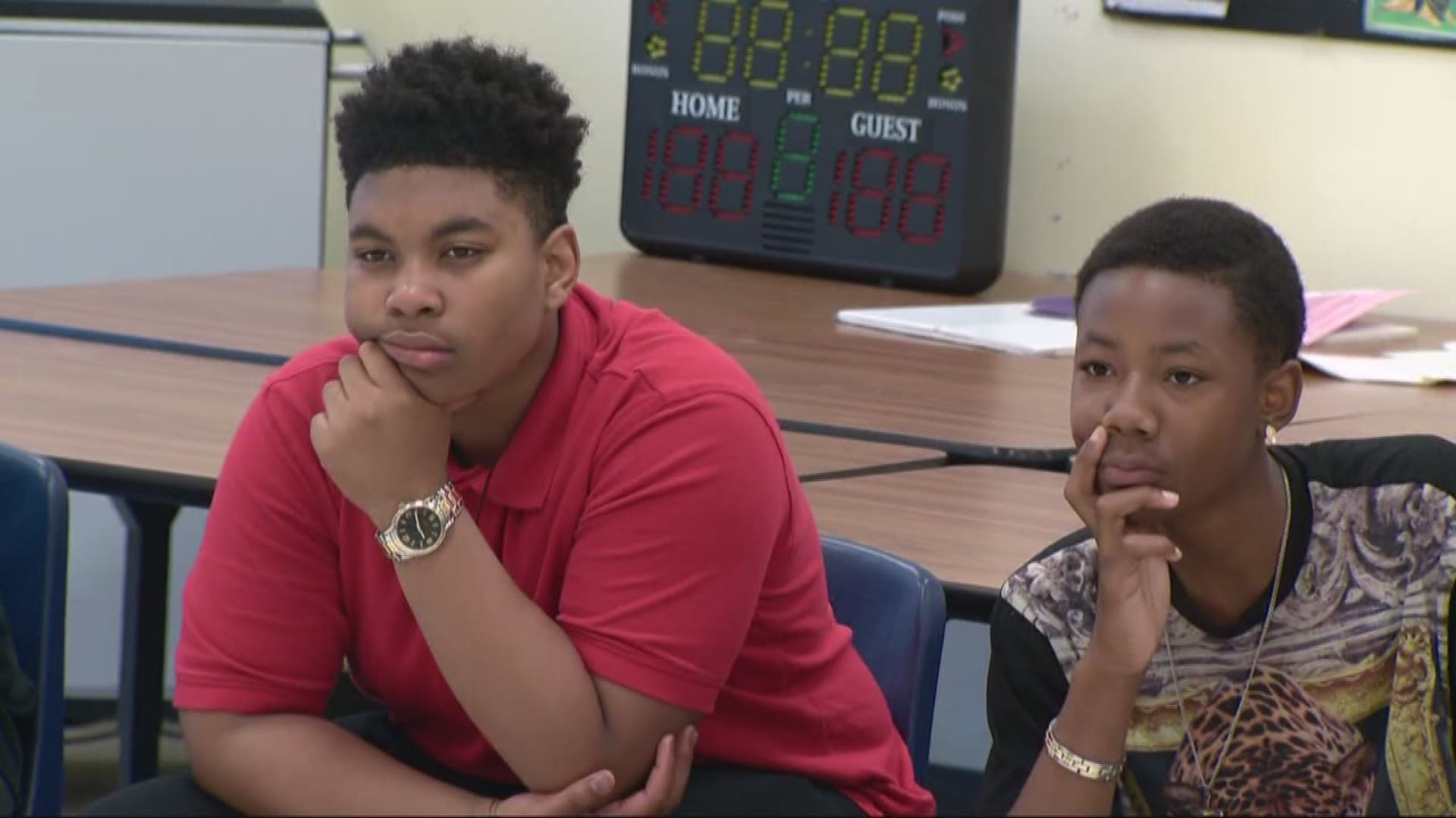 A program in Cornelius is making men out of middle schoolers in Cornelius.