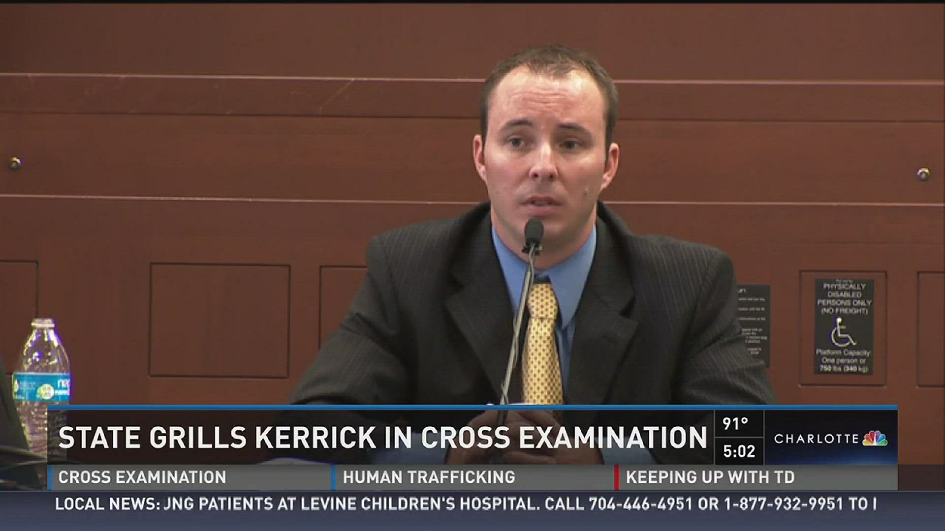 Prosecutors challenged Randall "Wes" Kerrick during Friday's court session.