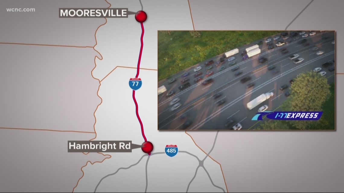 Virtual tour of I-77 toll lanes released | wcnc.com