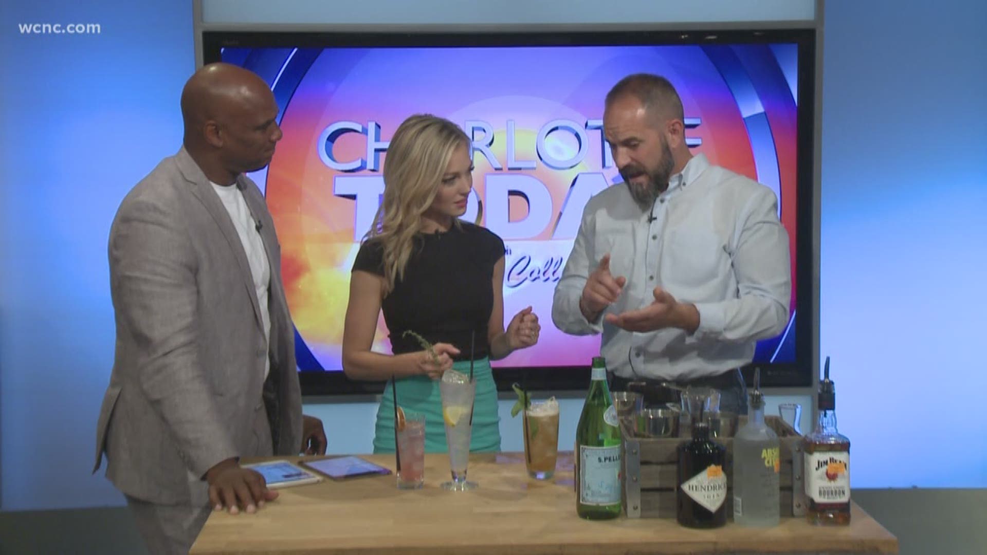 Beverage specialist Michael Mascali from WP Kitchen   Bar has some refreshing drinks