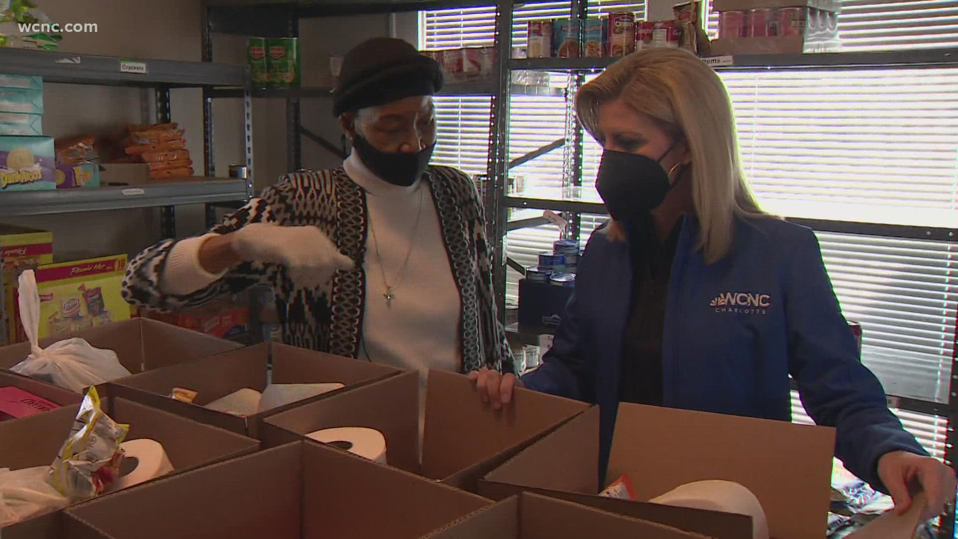 WCNC Charlotte anchor Sarah French visited the group of volunteers to see what they do to make a difference in the community.