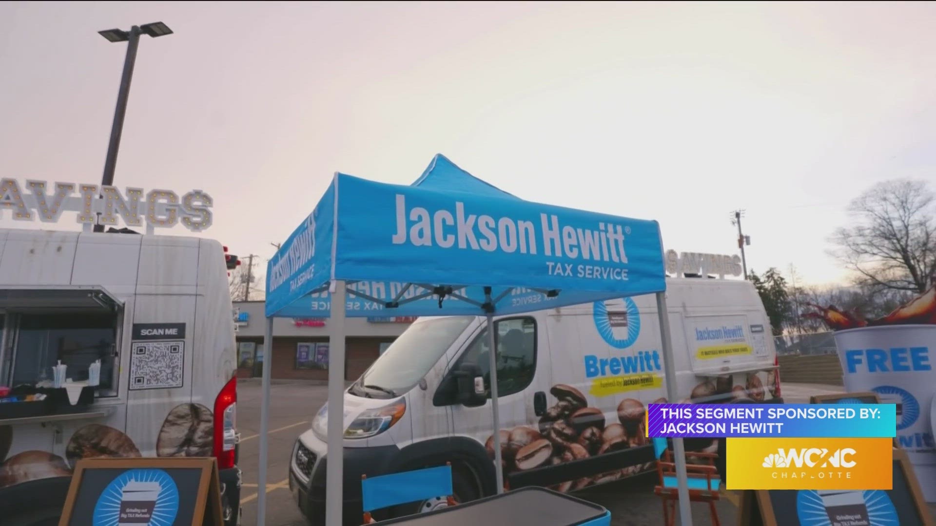 Get your taxes done now sponsored by Jackson Hewitt