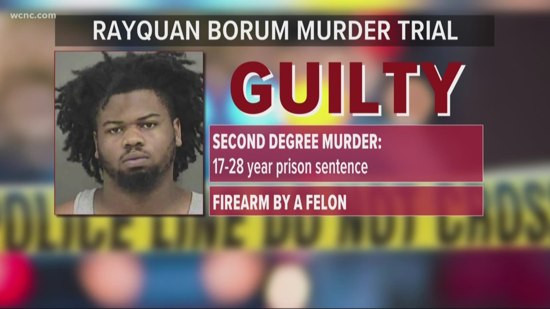 A jury found Rayquan Borum guilty of second-degree murder on Friday in the deadly shooting of Justin Carr during the 2016 riots in uptown Charlotte.