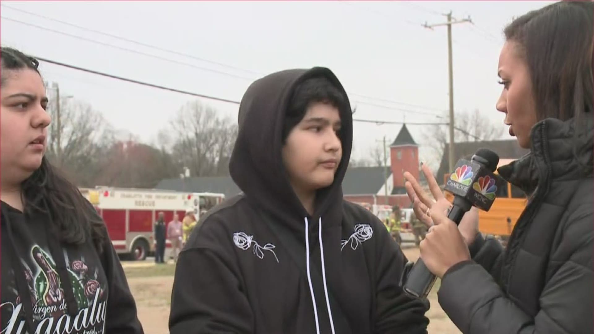 'It's a miracle' | Student describes harrowing moment when bus slams into building