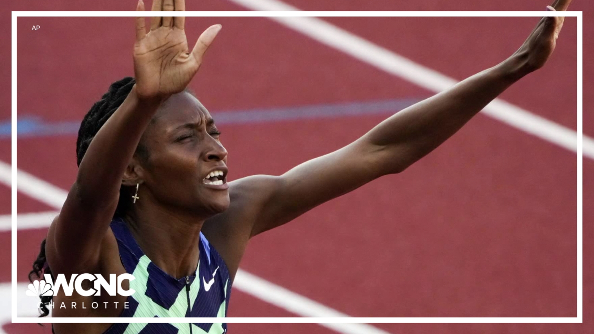 The 400m sprinter returns to the U.S. Olympic Track & Field Trials.