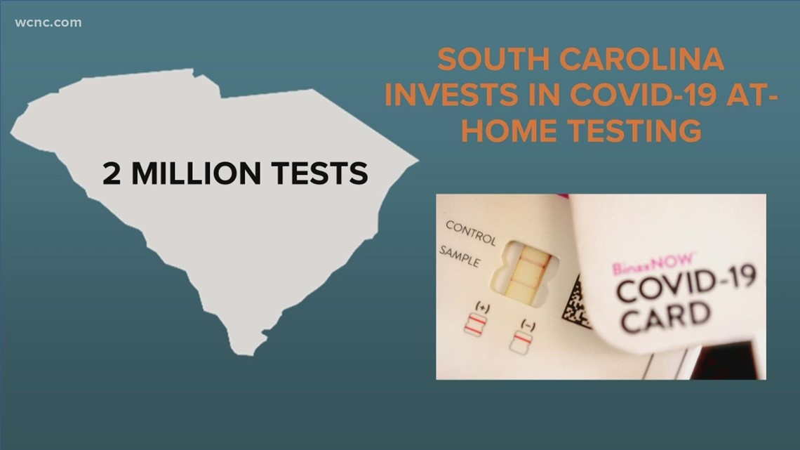 At-home COVID tests now more easily accessible in South Carolina