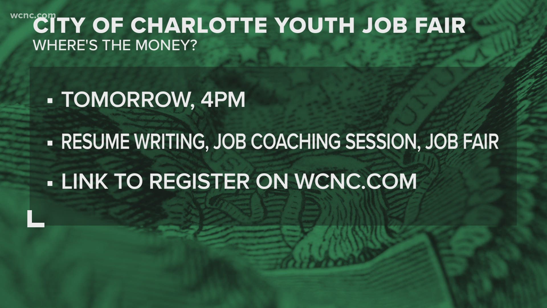 Is your teenager looking for a summer job? The City of Charlotte is hosting a virtual youth job fair on Wednesday.