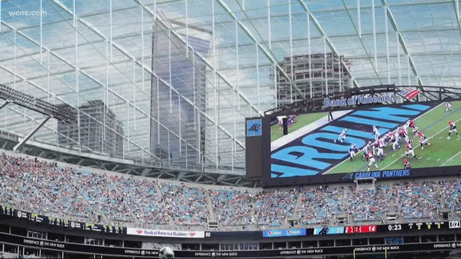 Panthers Owner David Tepper is actively seeking designs for a new stadium for the Panthers, or at least a new roof.