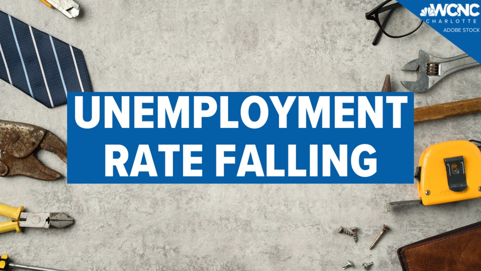 North Carolina's unemployment rate fell to 3.3% for the month of June.