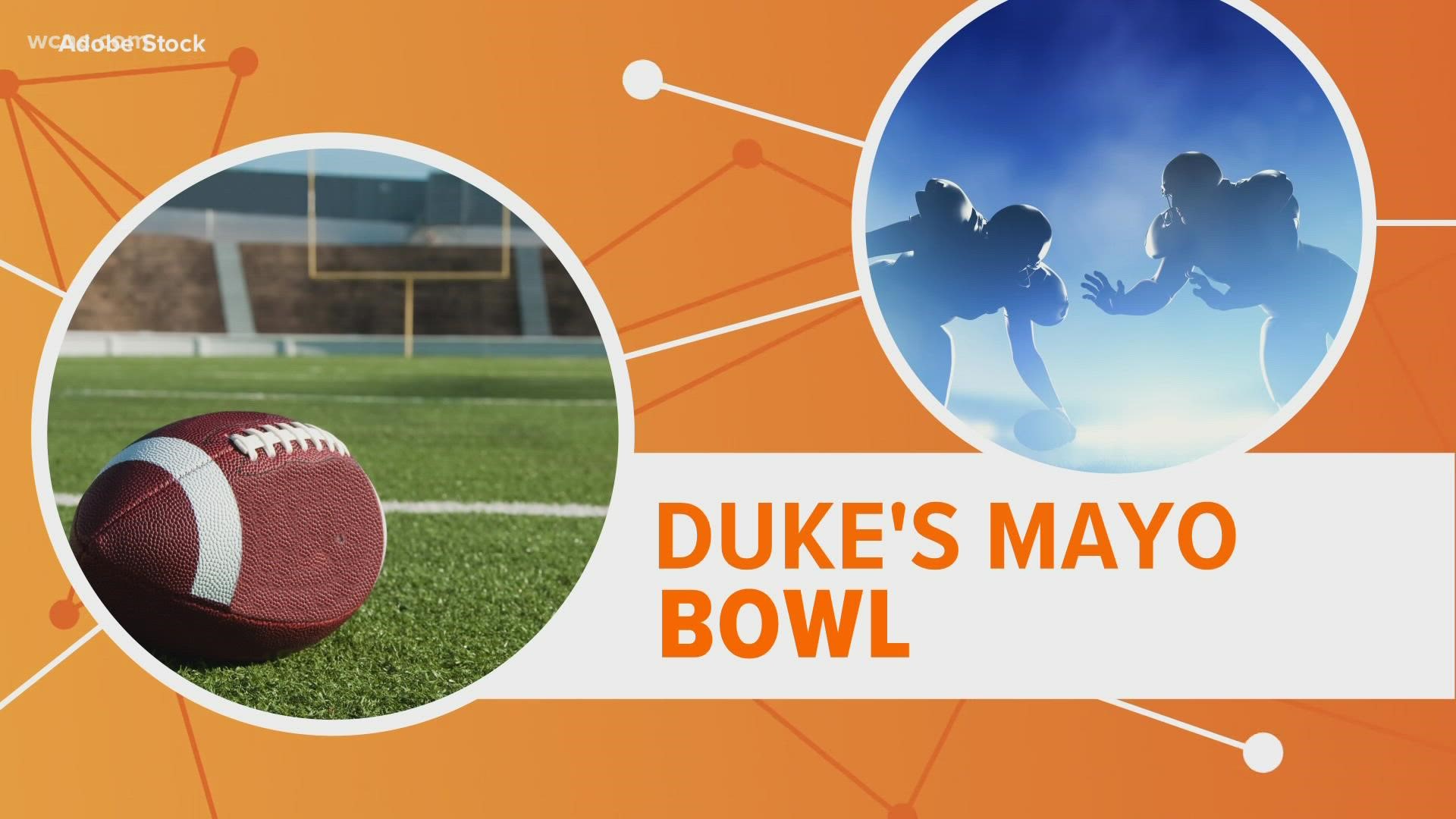 Football fans are taking over Uptown Charlotte for the Duke's Mayo Bowl, and this year's crowd could be particularly large, given the matchup.