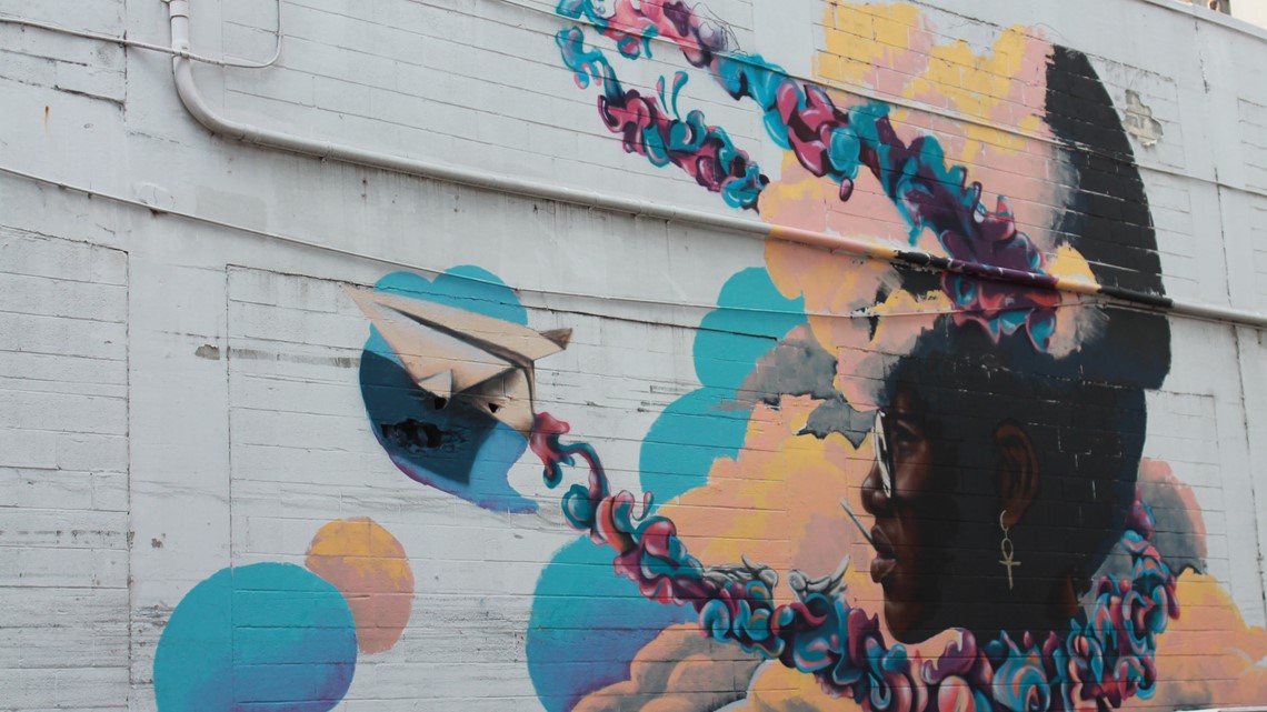 Street art and murals in Charlotte, North Carolina